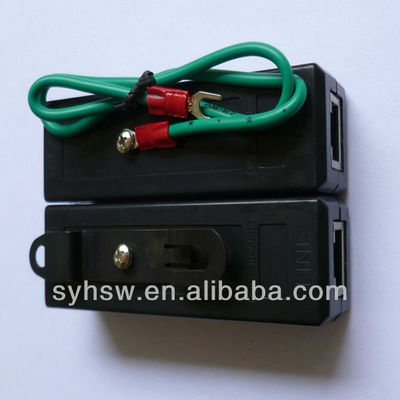 52g SY3160 Rj45 Cat6 イーサネット/POE 超電圧保護具