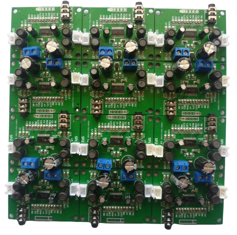 緑/黄色/赤/青/黒/白いPCB設計とOEMPCBA組み立て 5V電圧需要